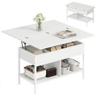 COUCHTISCH PANG-M4K7W2 Weiß - Weiß, Holzwerkstoff (98/49/55cm) - PANGIVO