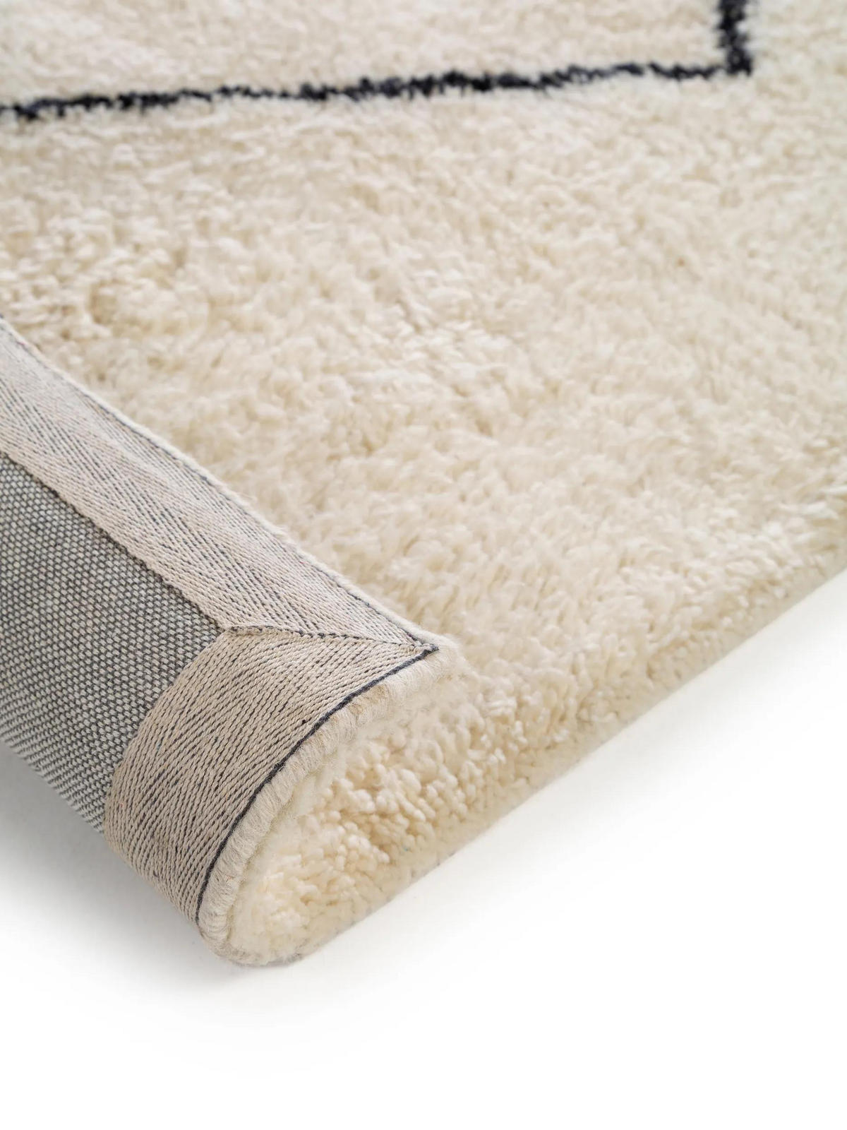 WOLLTEPPICH Berber Cream 120x170 cm - Creme, Textil (120/170cm) - benuta Pure