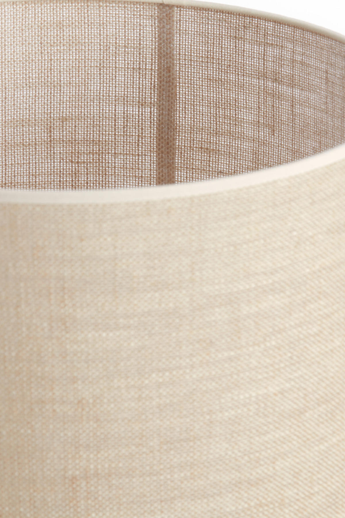 LAMPENSCHIRM Sendai Braun Ø40/49 cm - Braun, Textil (40/40/49cm) - Light & Living