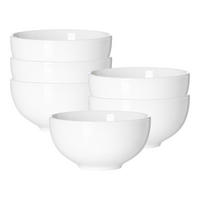 MÜSLISCHALEN Skagen weiß ø 15 cm 6er Set - Weiß, Keramik (15cm) - Ritzenhoff Breker