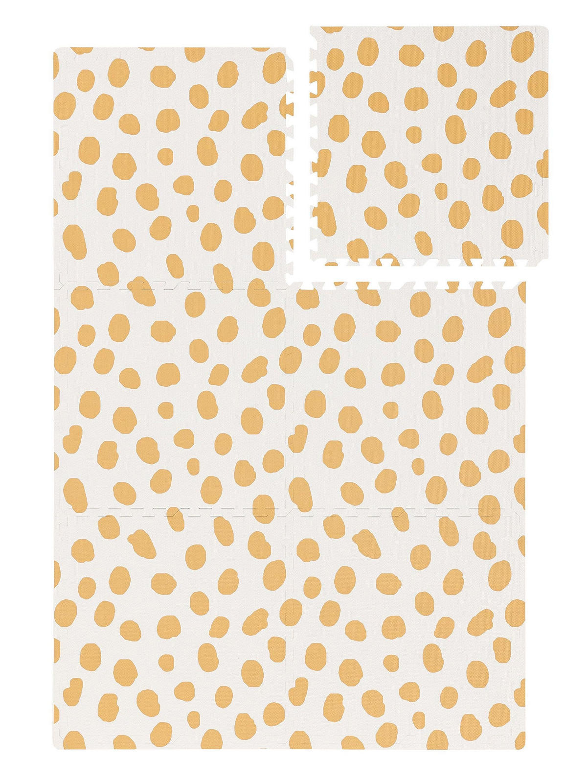 SPIELMATTE Savannah Cream/Gelb 120x180 cm - Creme, Textil (120/180cm) - Lytte
