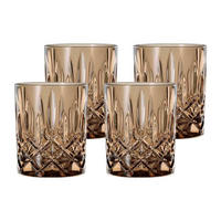 WHISKYBECHER Noblesse Vintage Tobacco 295 ml 4er Set - Braun, Glas (0.295L) - Nachtmann