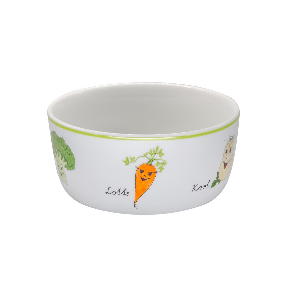 MÜSLISCHALE Gesunde Freunde 0,50 l / 13 cm - Multicolor, Keramik (13.2/6/13.2cm) - Eschenbach