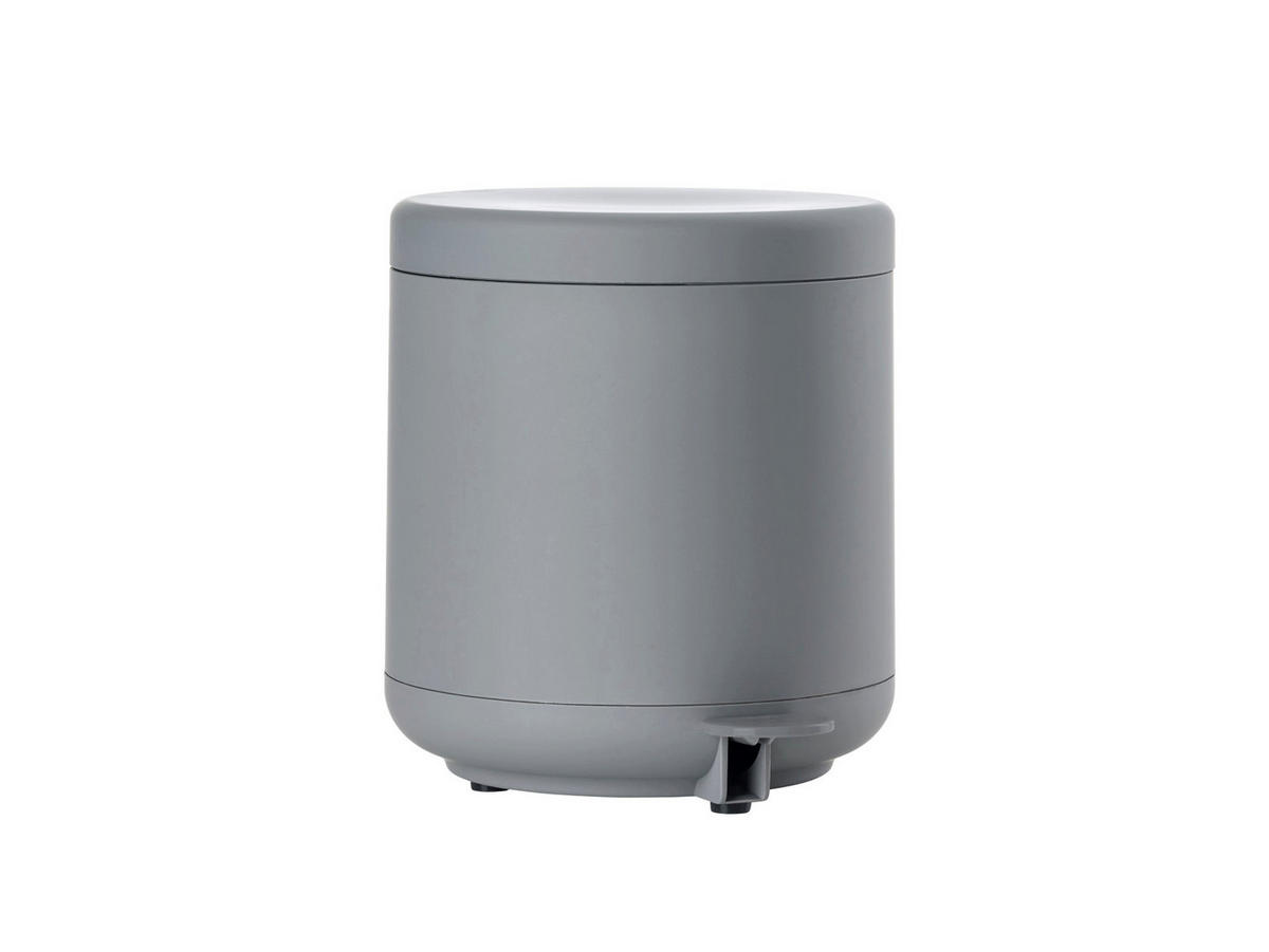 PEDALEIMER Ume in Grau 4 Liter - Grau, Kunststoff (19.5/22/19.5cm) - Zone Denmark