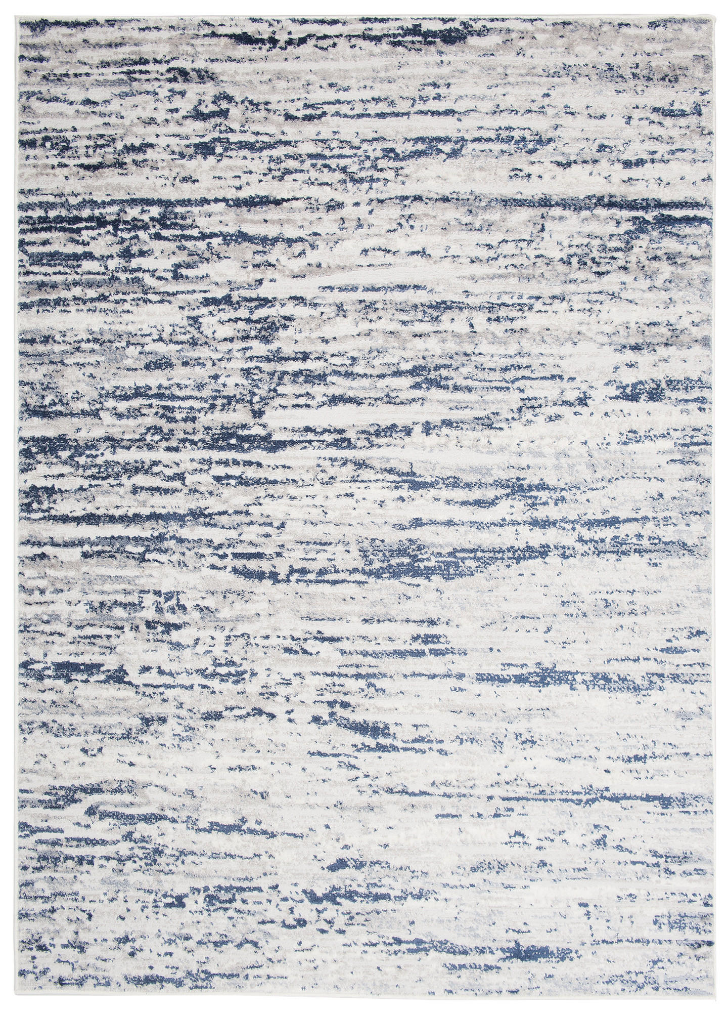 Tapiso Teppich Blau, Grau 80x150 cm