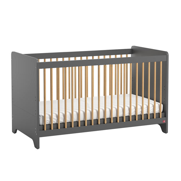 Thumbnail - Petits-meubles Babyzimmer, Grau, Holzwerkstoff, 88.5x189.5x52 cm, Babymöbel, Babyzimmer-Sets