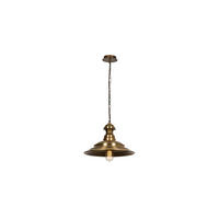 HÄNGELAMPE CAPRI Bronze Metall - Bronzefarben, Metall (39/39/115cm) - KAWOLA