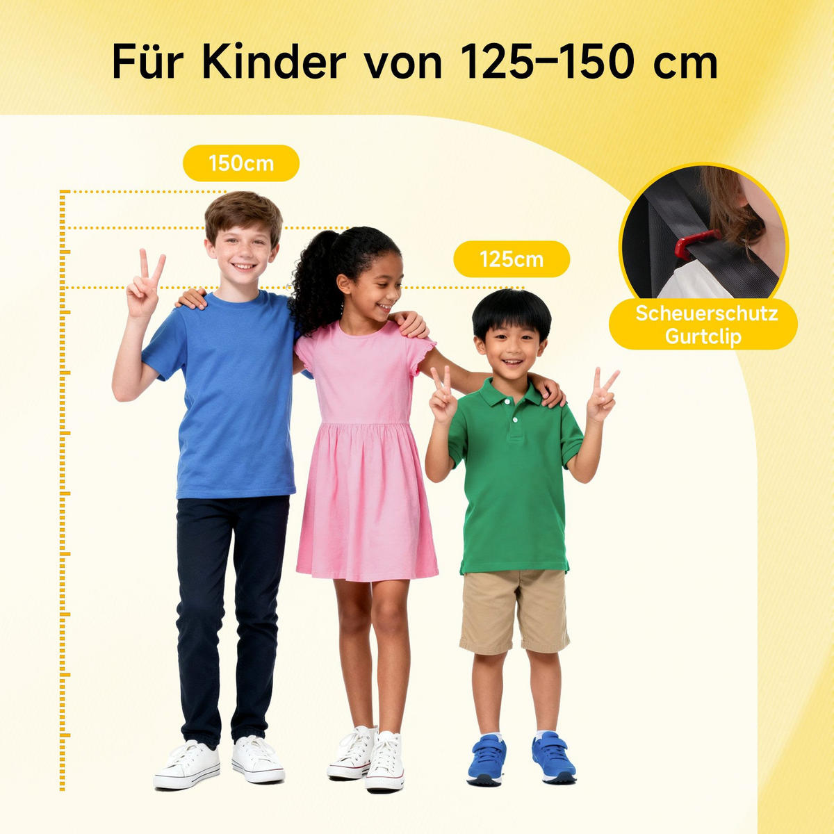 KINDERSITZERHÖHUNG Autositz & waschbarer Bezug/Armlehnen/Becherhalter - Blau, Textil (44/22/38cm) - BEXEVUE