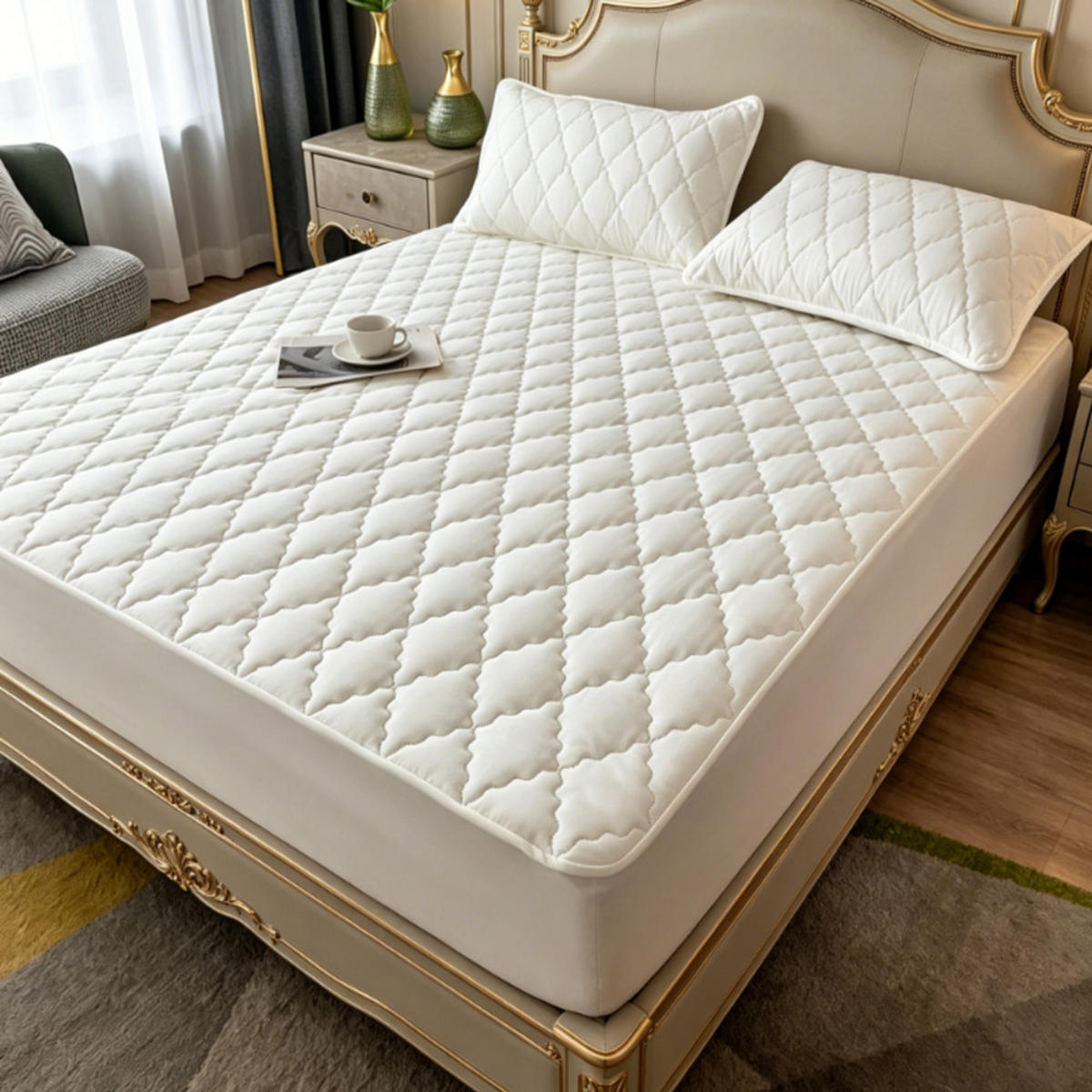 BETTWÄSCHE,GEWASCHENE Baumwolle, Weiß, 150 x 200 x 30 cm - Weiß, Textil (150/200cm) - Weltevree