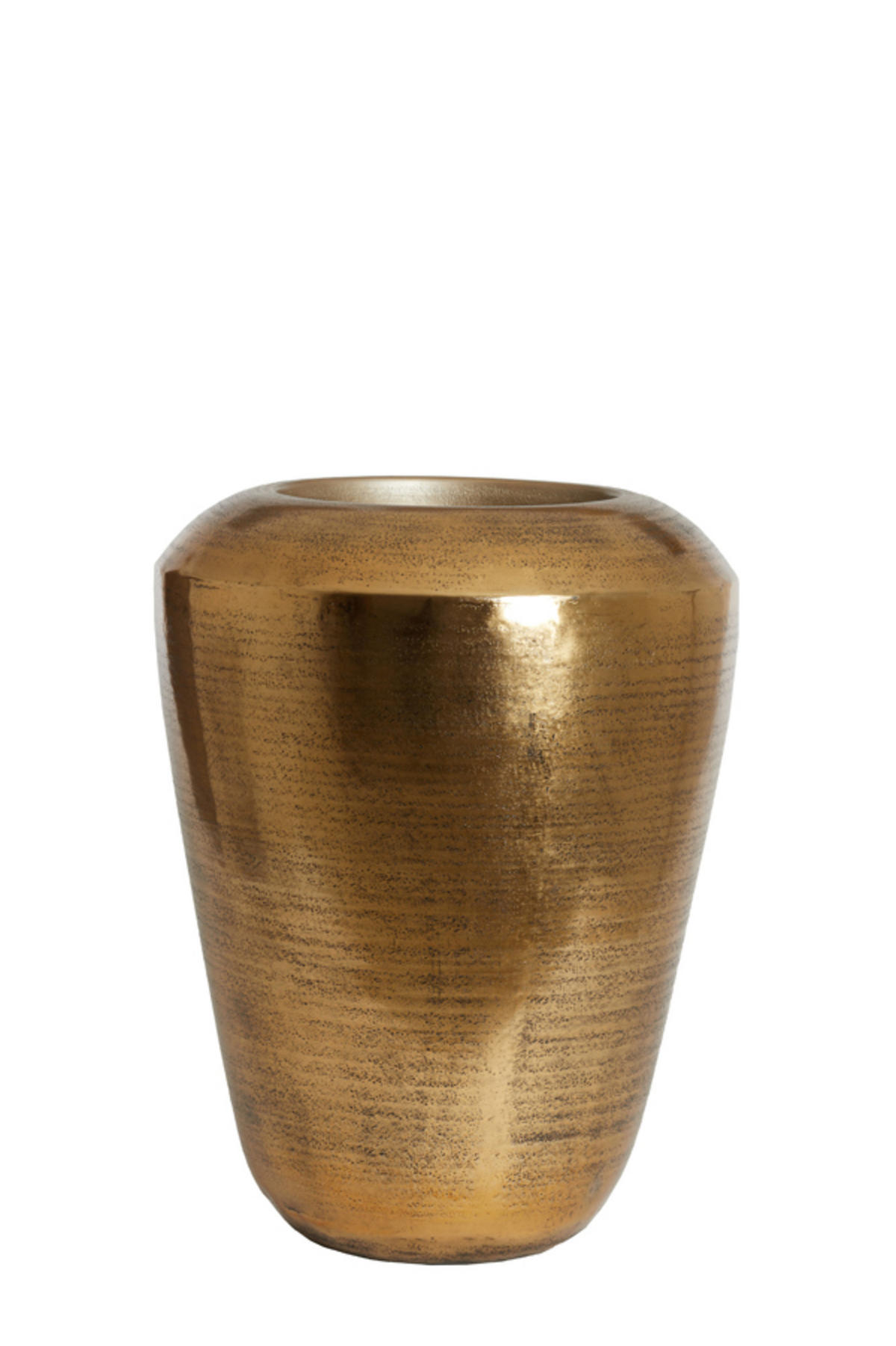 VASE Louie Bronze Ø51/68 cm - Bronzefarben, Metall (68cm) - Light & Living