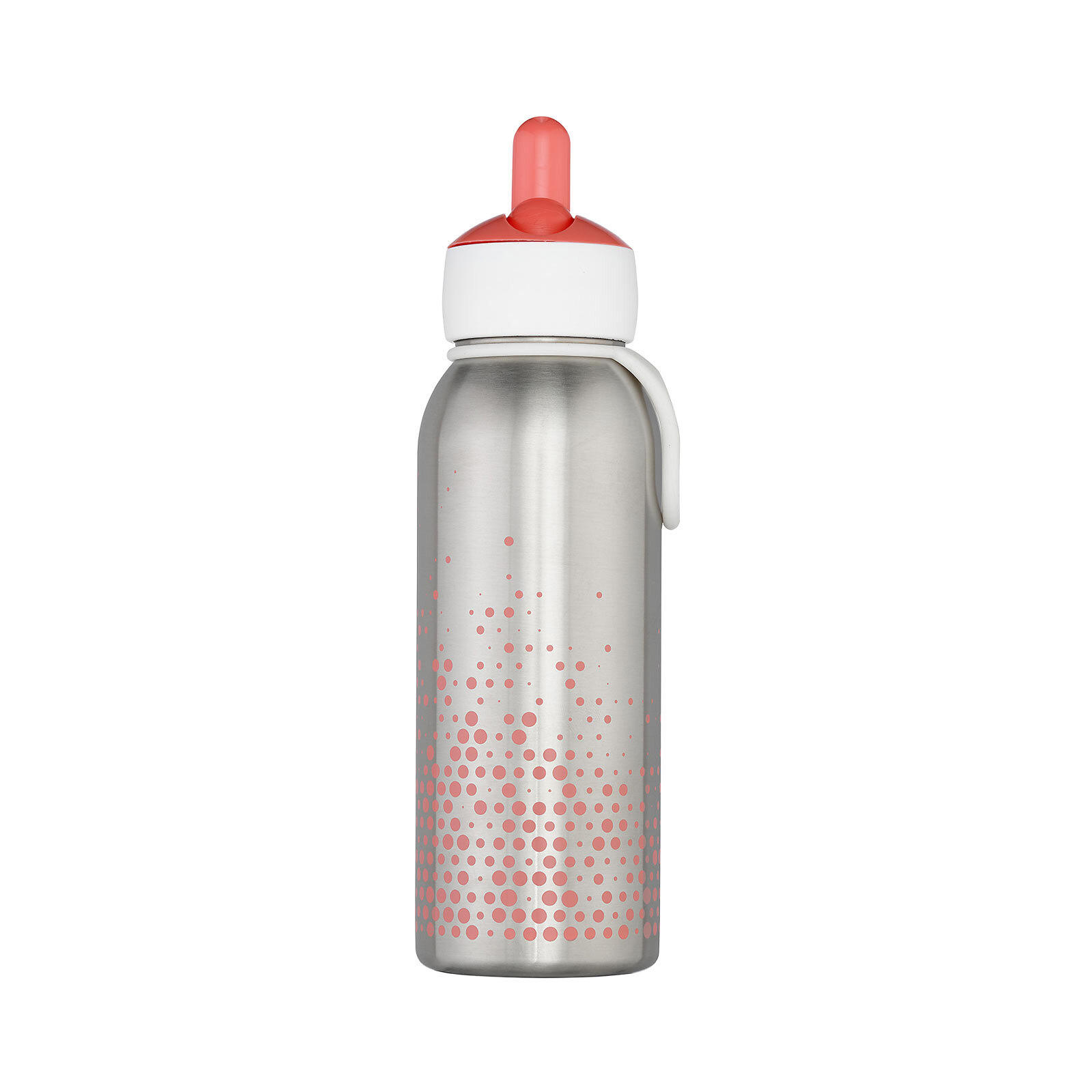 THERMOFLASCHE FLIP-UP Campus pink 350 ml - Pink/Silberfarben, Metall (0.35L) - Mepal