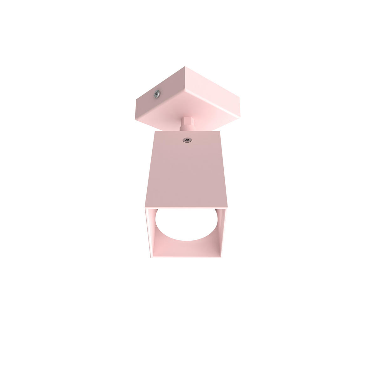 DECKENLEUCHTE - Pink, Metall (7.6/7.6/17cm) - Lumicom
