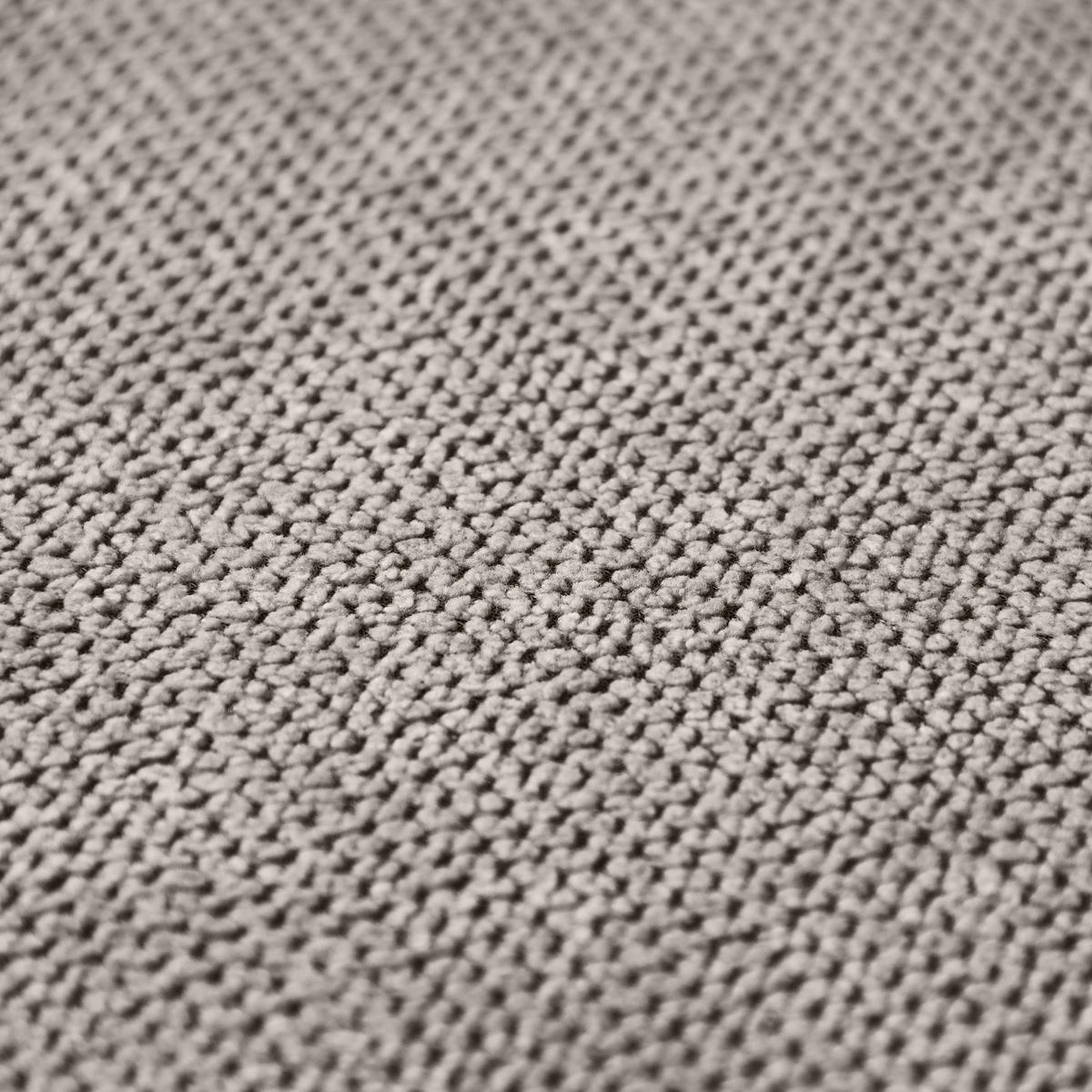 ECKBANK Zerra 192x153 cm, mit Metallbeinen, Curio-Stoff, Beige - Beige/Schwarz, Metall (192/153cm) - Beautysofa