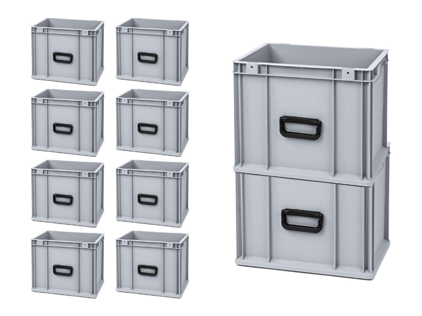 EUROBOX Nextgen Portable Uno 32x30x40cm 30 Liter - Grau, Kunststoff (30/32/40cm) - PROREGAL