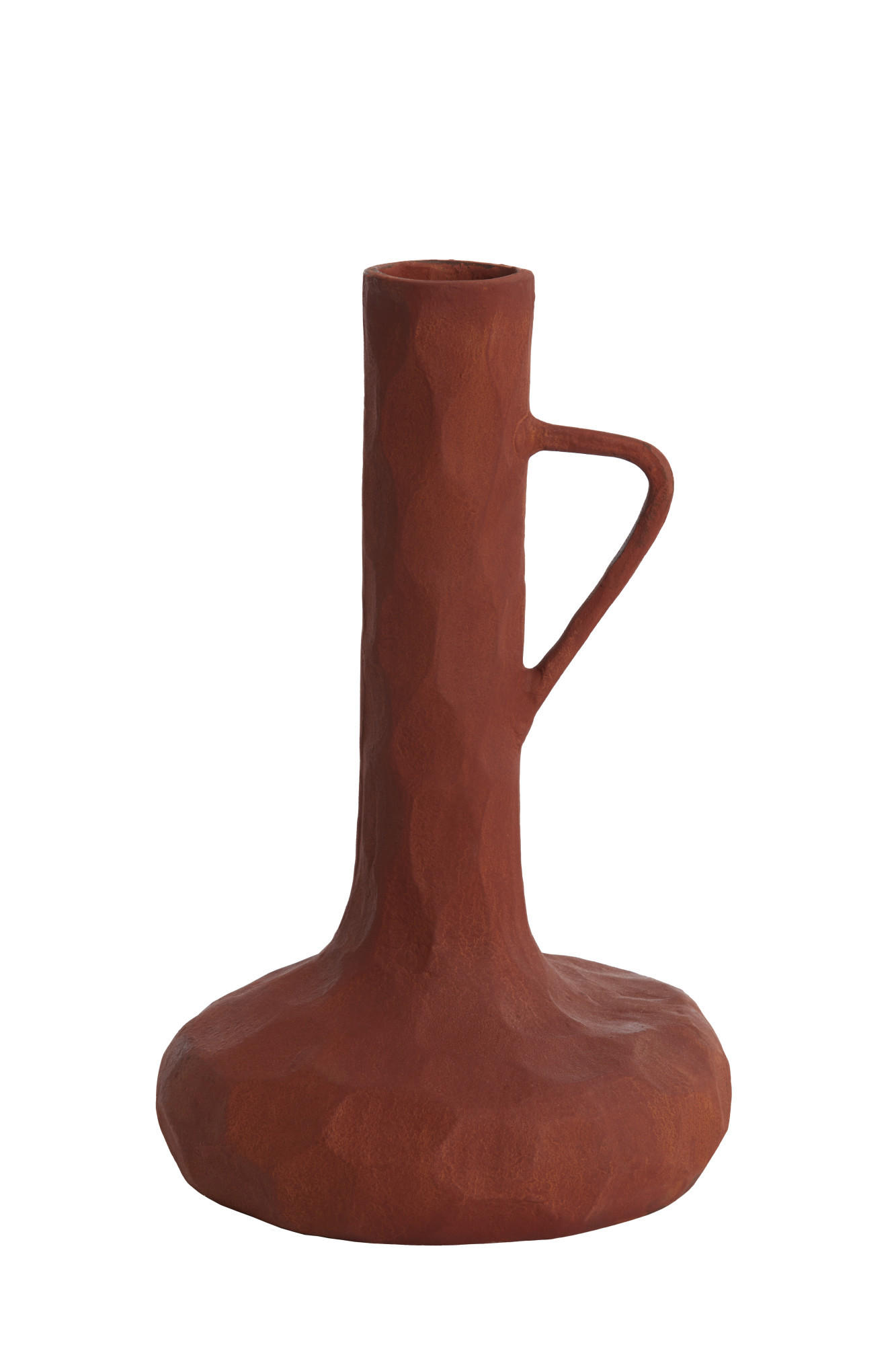 VASE Cingoli Rot Ø25/39 cm - Rot, Metall (39cm) - Light & Living