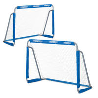 2xFUßBALLTOR - Multicolor, Textil/Metall (150/75cm) - Relaxdays