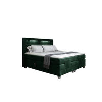 BOXSPRINGBETT Elektrisch Davide - Grün, Holzwerkstoff/Textil (180/200cm) - Fun Möbel