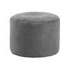 POUF Der Ruhepouf - Anthrazit, Textil (50/30/50cm) - Mokebo