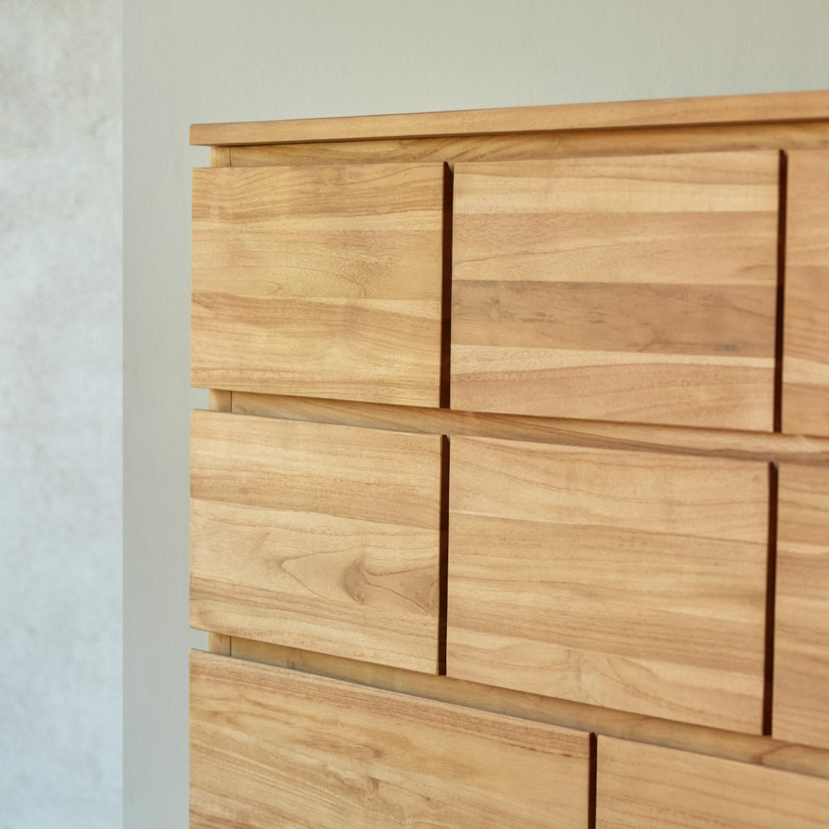 KOMMODE Milano Natur aus Teak - Naturfarben, Holz (120/105/40cm) - Tikamoon