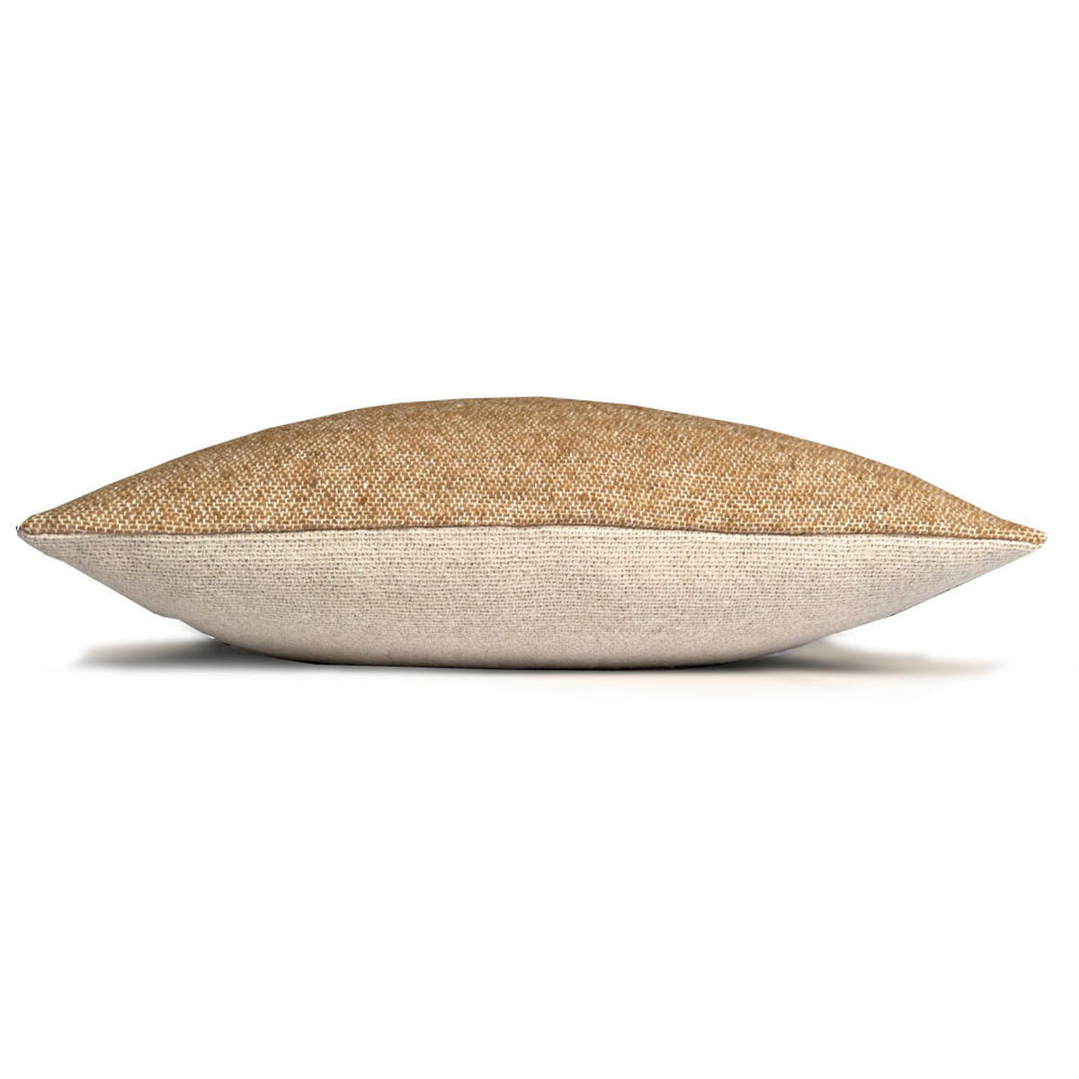 WOLLKISSEN recycelte Wolle Doppelseitige Kamelbeige 50x50 - Beige, Textil (50/50/12cm) - Malagoon