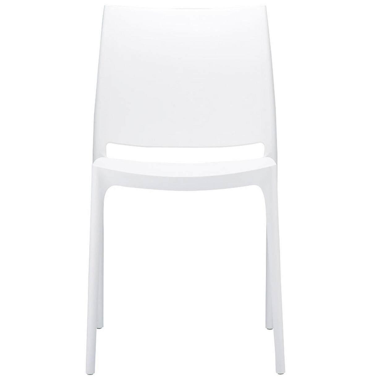 STUHL ENZO weiß - Weiß, Kunststoff (44/81/45cm) - Légia Home