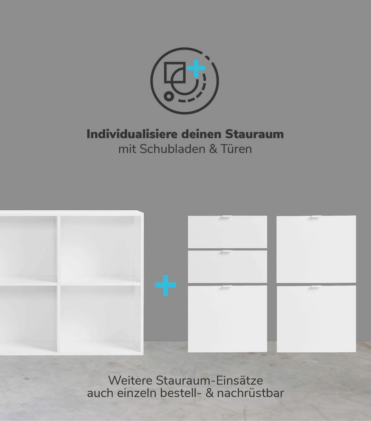 SCHREIBTISCH Der Produktive - Weiß, Holzwerkstoff (54/112/77cm) - Mokebo