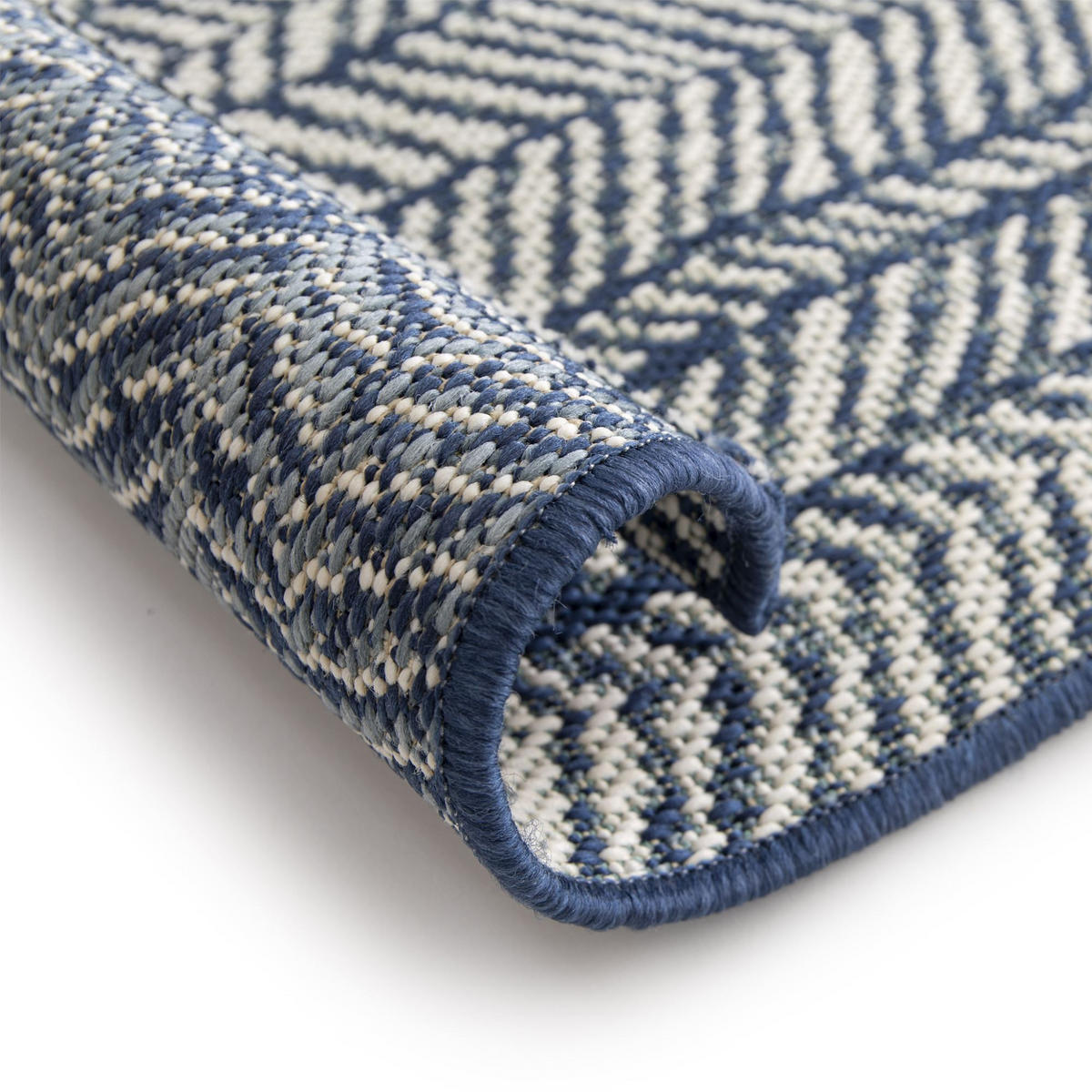OUTDOORTEPPICH 140/200 cm Jordis - Blau, Textil (140/200cm) - Steffensmeier
