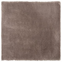 SHAGGY-TEPPICH Evren 200/200 cm - Braun, Kunststoff (200/200cm) - Beliani