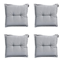 SITZKISSEN Panama 50/50 cm 4er-Set - Hellgrau, Textil (50/5/50cm) - Madison