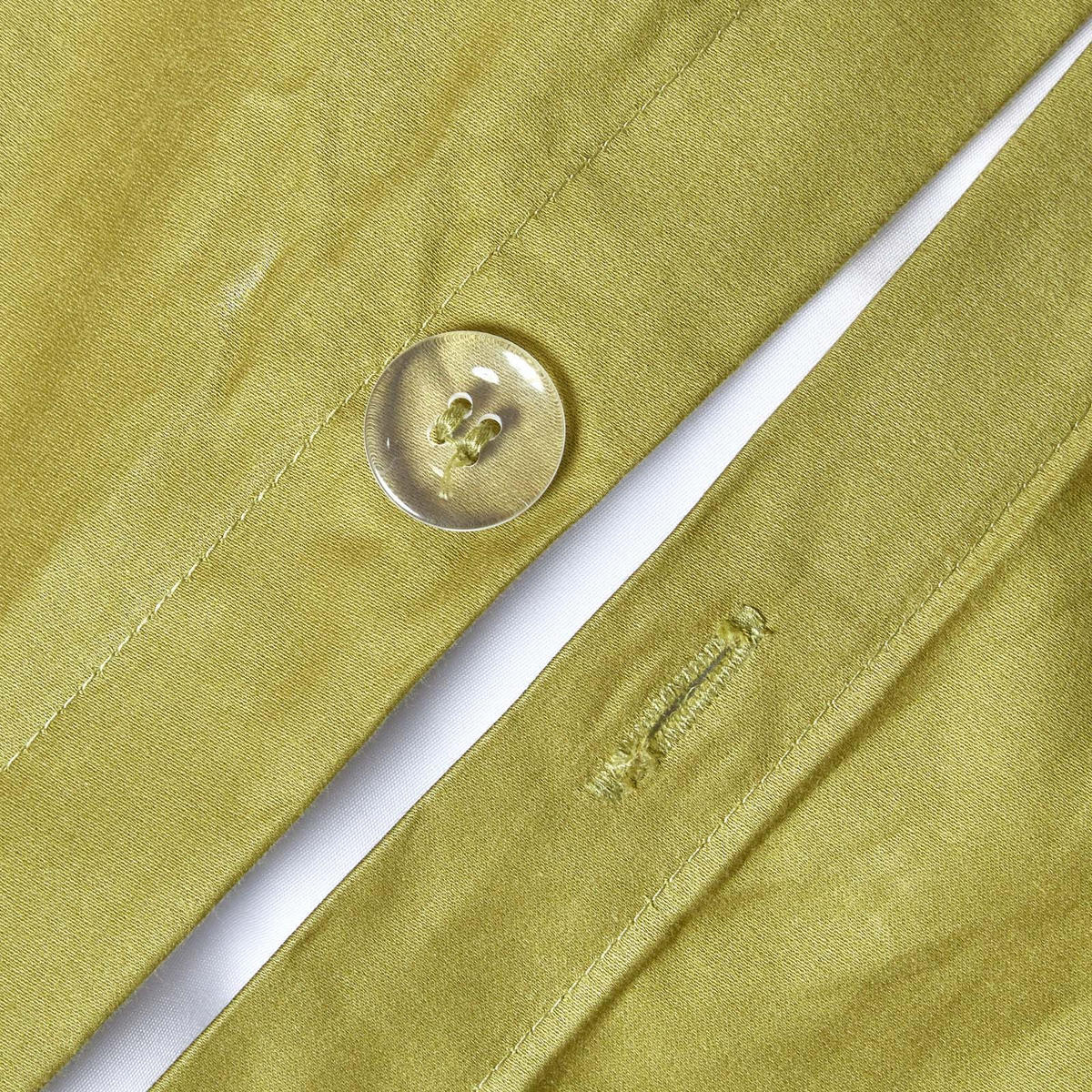 BETTWÄSCHE Premium, Ägyptische Baumwolle, Fadendichte 1000 - Olivgrün, Textil (260/220cm) - Homescapes
