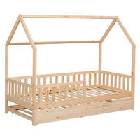 KINDERBETT Marceau Holz 190/90 cm - Braun, Holz - Happy Garden