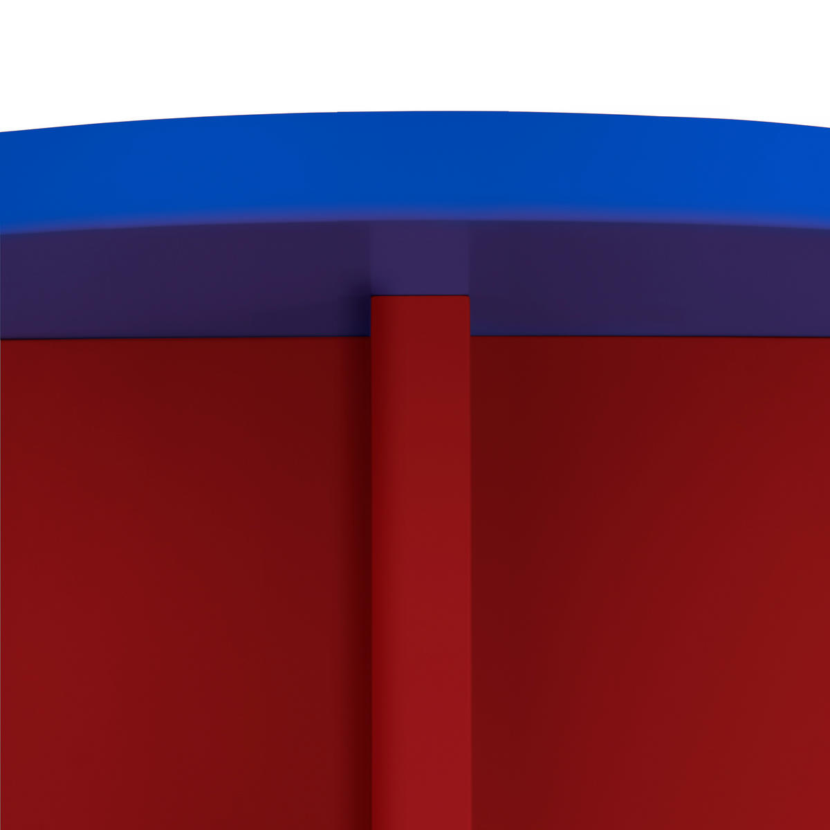 BARTISCH rund 60 cm Pruss und Flame CHINCHIN - Multicolor, Holzwerkstoff (60/60/105cm) - RNT By Really Nice Things