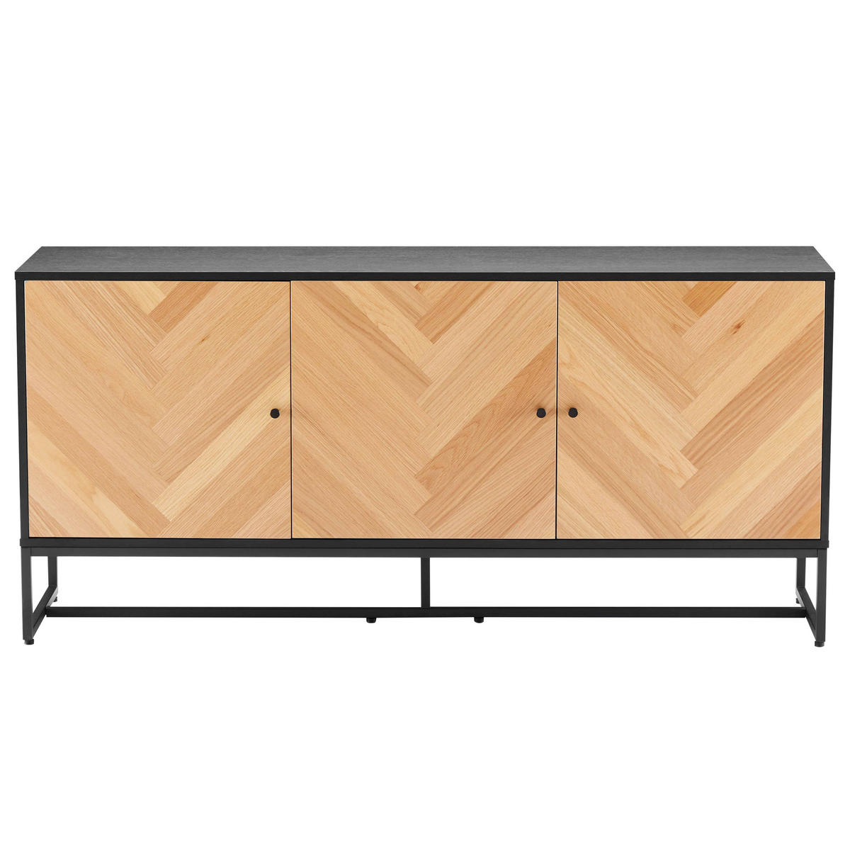 SIDEBOARD 160 cm, Holz - Braun, Holz (40/75/160cm) - Oviala