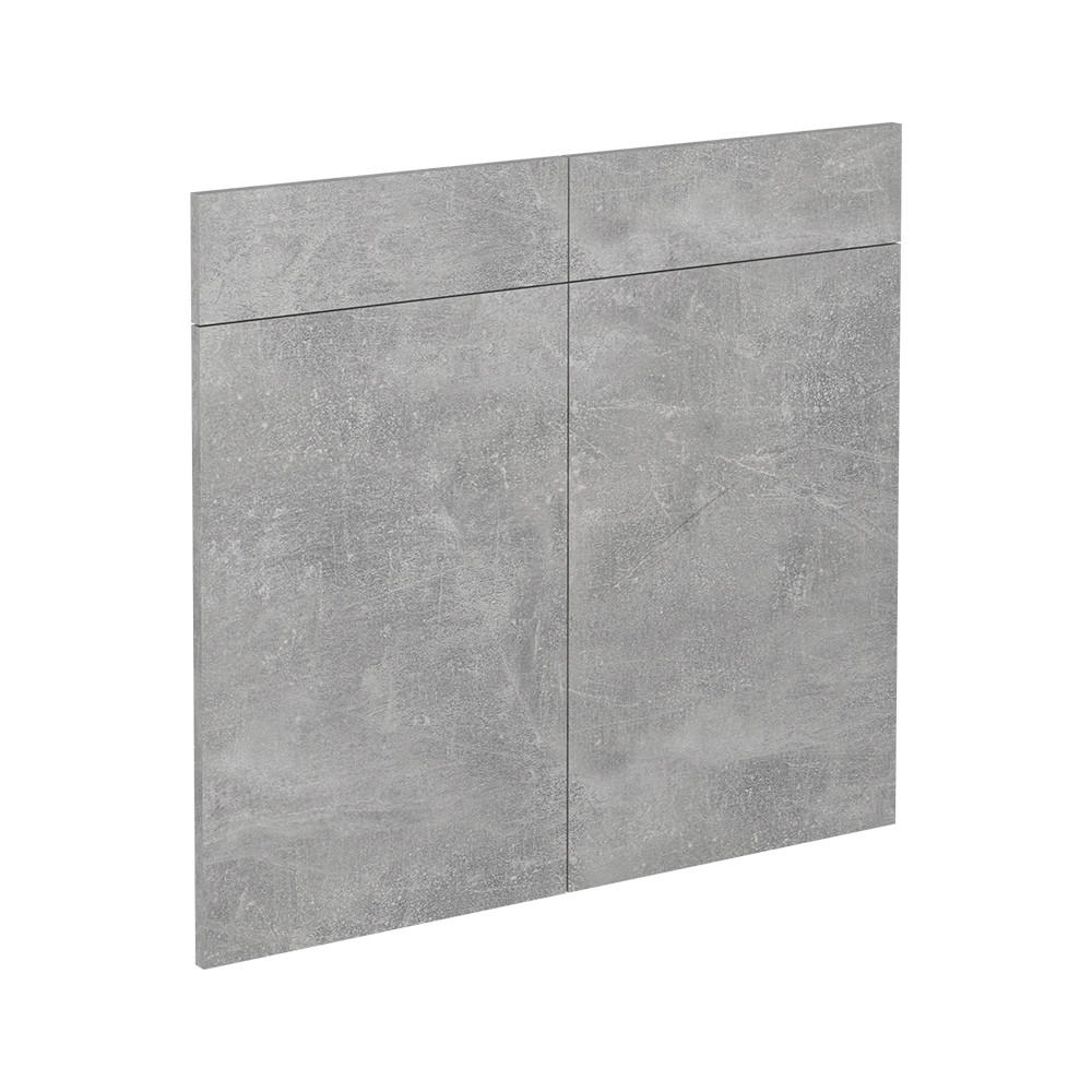 KUCHYŇSKÁ DVÍŘKA R-Line Beton - šedá, kompozitní dřevo (79.2/70.8/1.6cm) - Vicco
