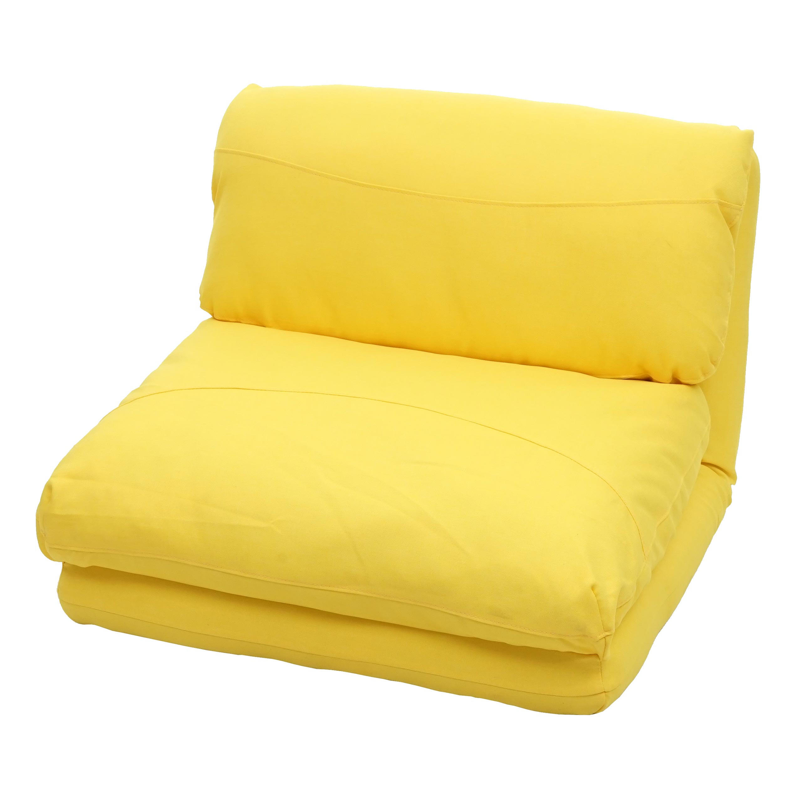 SCHLAFSESSEL Gelb - Gelb, Textil (75/75/60cm) - MCW