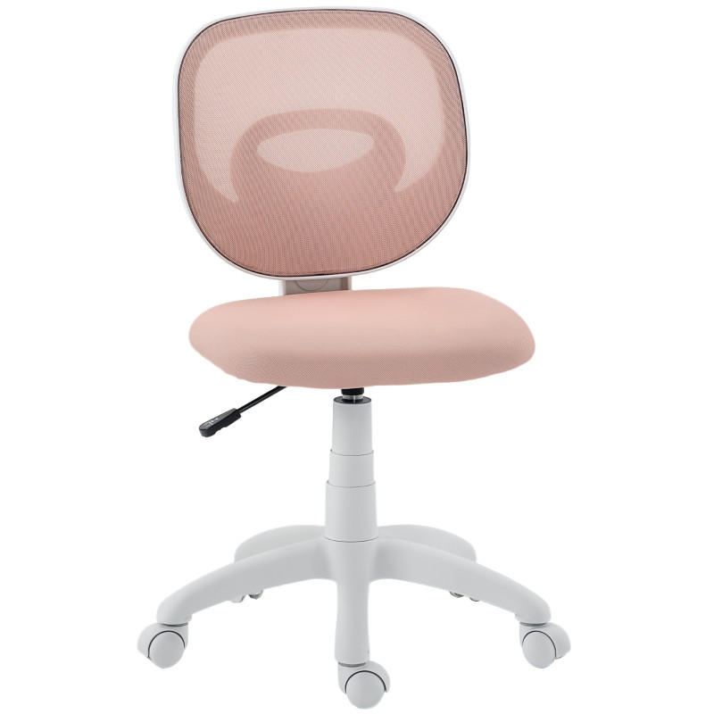 DREHSTÜHLE ergonomisch Rückenstütze höhenverstellbar Rosa - Pink, Metall (53/89/59.5cm) - SHOPENTRA