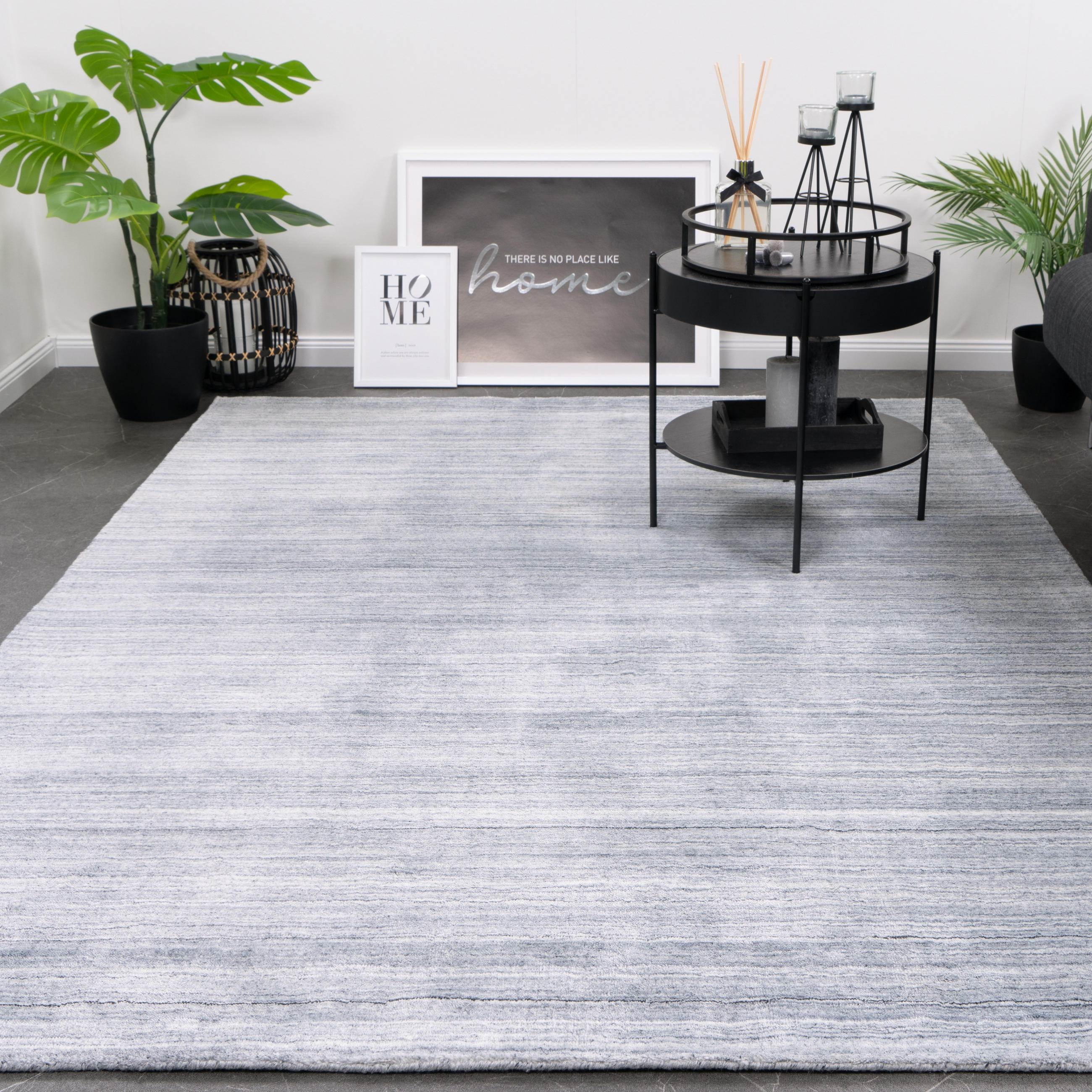 WOLLTEPPICH NATURA 160/230 cm Grey - Grau, Naturmaterialien (160/230cm) - Consilio Concept