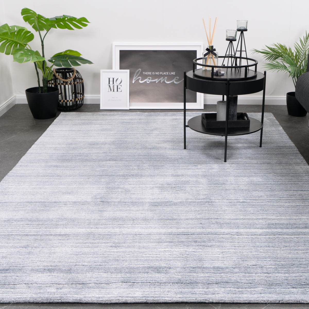 WOLLTEPPICH NATURA 160/230 cm Grey - Grau, Naturmaterialien (160/230cm) - Consilio Concept