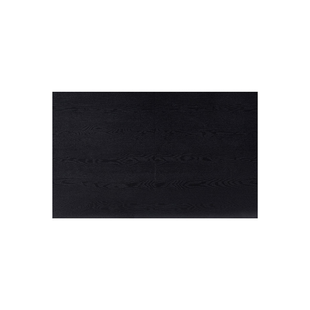 ESSTISCH ECKIG AVENCIA - Dark Oak, 200 x 100 cm - Schwarz, Holz (160/100/4cm) - Home Deluxe