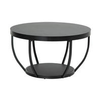 COUCHTISCH 80 cm Breite in Schwarz - Schwarz, Holzwerkstoff (80/80/45.5cm) - Home Collective