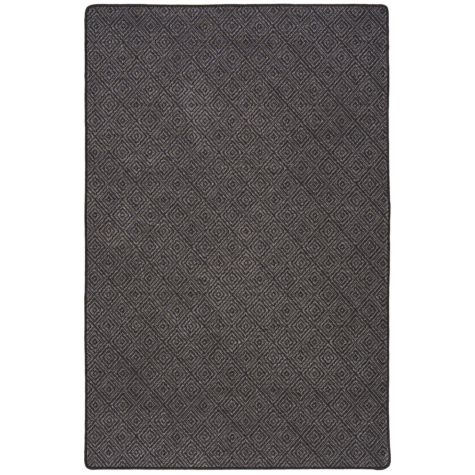 IN- UND OUTDOOR TEPPICH BEIDSEITIG NEWPORT MODERN - Anthrazit, Textil (100/300cm) - Snapstyle