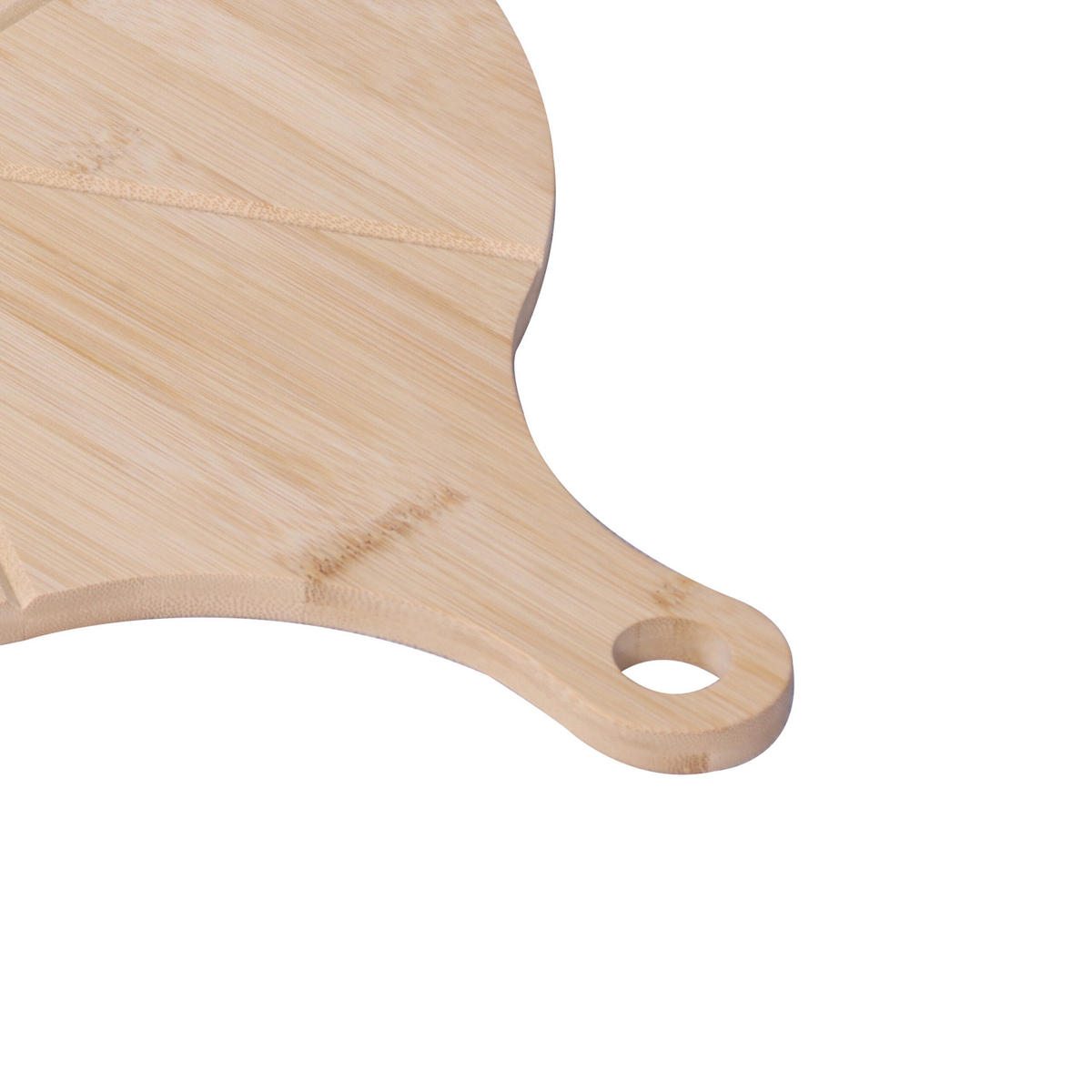 2XPIZZATELLER - Hellbraun, Holz (33cm) - Relaxdays