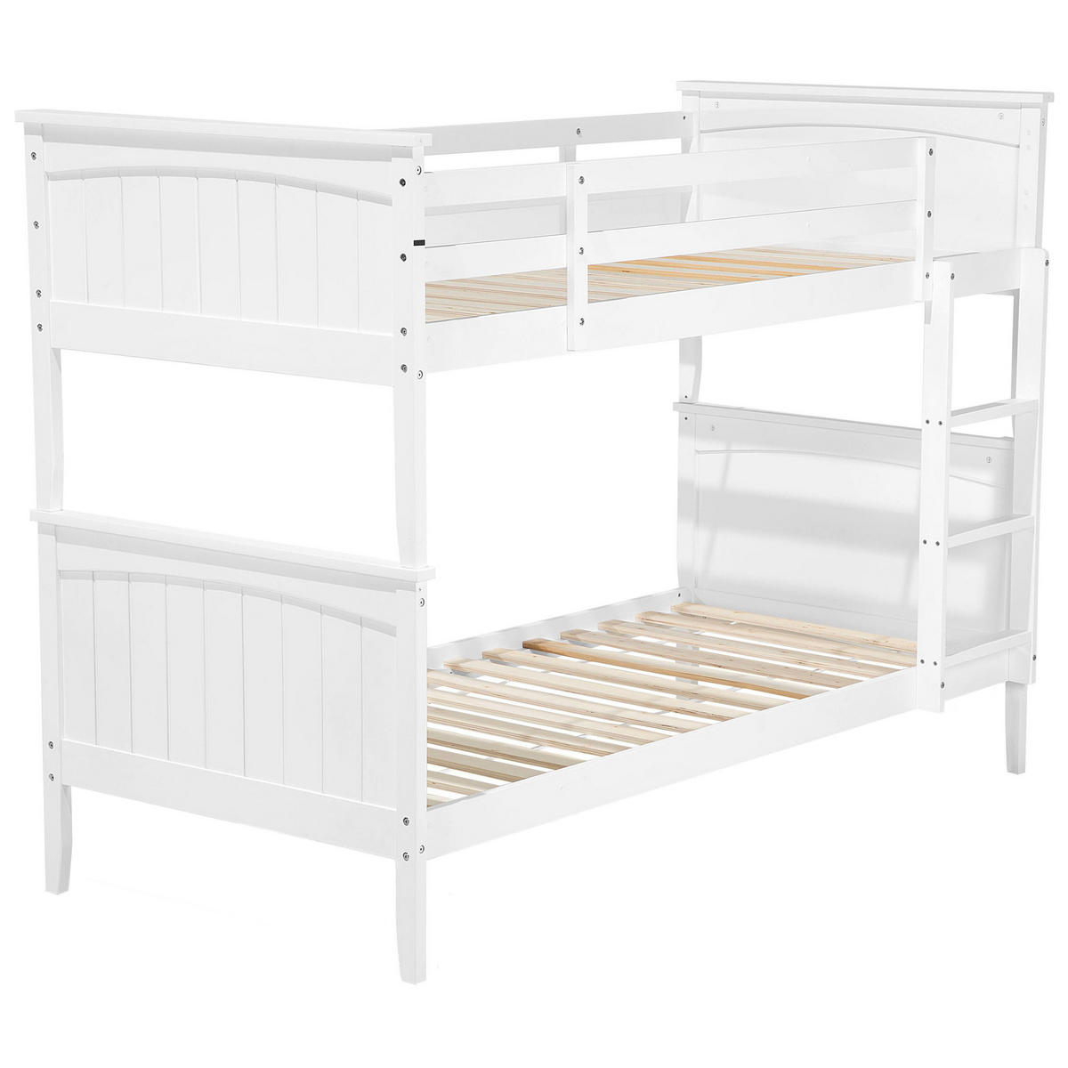 HOCHBETT 90/200cm Weiß Albon - Weiß, Holz (90/200cm) - Beliani