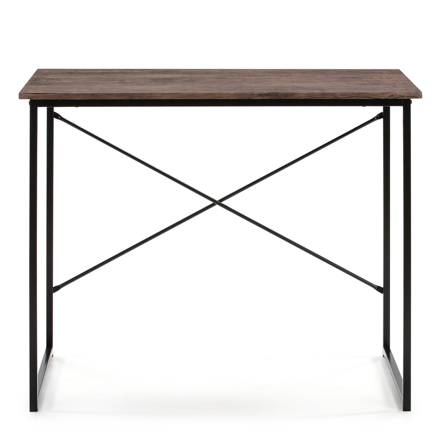 SCHREIBTISCH 90/50/74 Caceres Schwarz - Schwarz, Holzwerkstoff (50/90/74cm) - VS Venta-stock