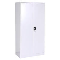 AKTENSCHRANK Grau - Grau, Metall (90/185/45cm) - MCW