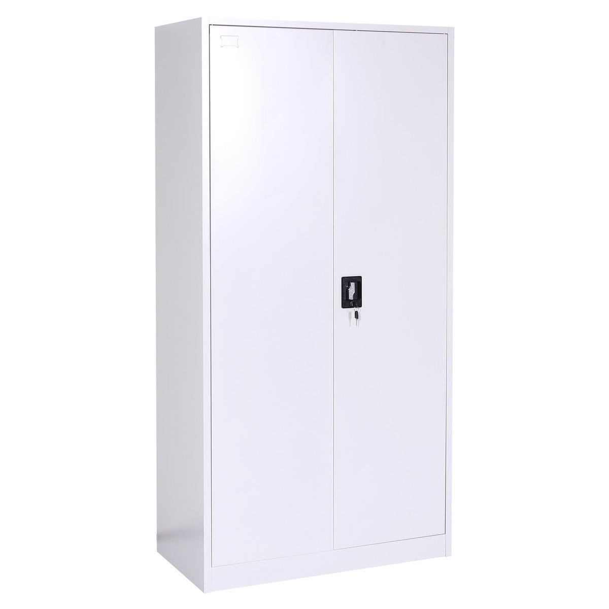 AKTENSCHRANK Grau - Grau, Metall (90/185/45cm) - MCW