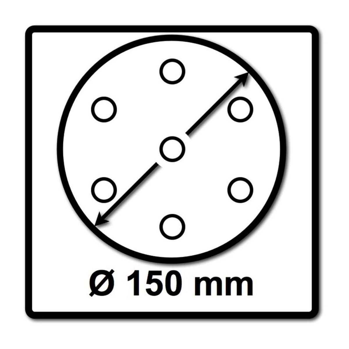 FESTOOL STF D150/48 Rubin 2 RU2/50 Schleifscheiben, P60, 150 mm / 50 Stk. ( 575187 ) - Multicolor, Holz (17/16/9cm) - Festool