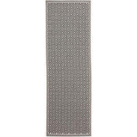 TEKAŠKI prt Cleo za notranjo in zunanjo uporabo, bela/črna, 80x240 cm - bela, umetna masa/tekstil (80/240cm) - benuta Nest