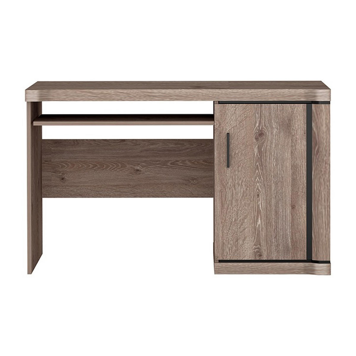 SCHREIBTISCH Dallas D-13 126 x 61 x 77 cm Trüffeleiche - Trüffeleichefarben, Holzwerkstoff/Kunststoff (61/126/77cm) - Koseto