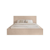 POLSTERBETT MENDOCINO LIGHT 180x200 cm, Sandbraun - Greige, Textil - Fedve